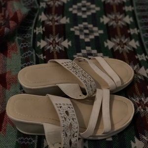 White Sandals